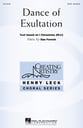 Dance of Exultation SATB choral sheet music cover